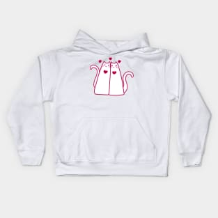 Kitty Friends Kids Hoodie